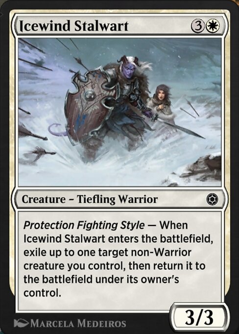 Icewind Stalwart — art by Marcela Medeiros
