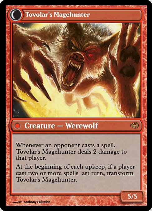 Mondronen Shaman // Tovolar's Magehunter — art by Anthony Palumbo