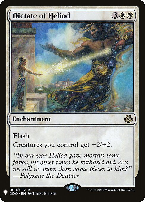 Dictate of Heliod — art by Terese Nielsen