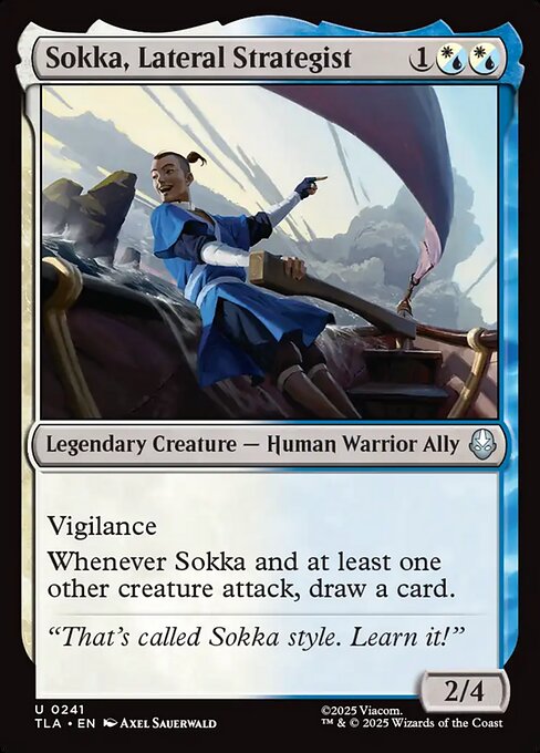 Sokka, Lateral Strategist — art by Axel Sauerwald