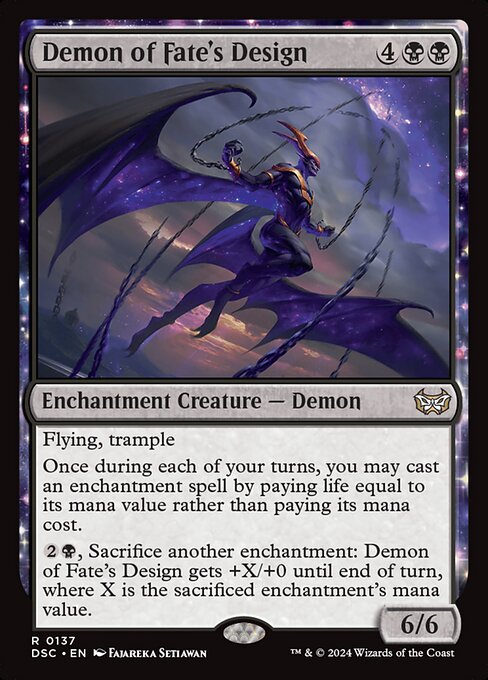 Demon of Fate's Design — art by Fajareka Setiawan