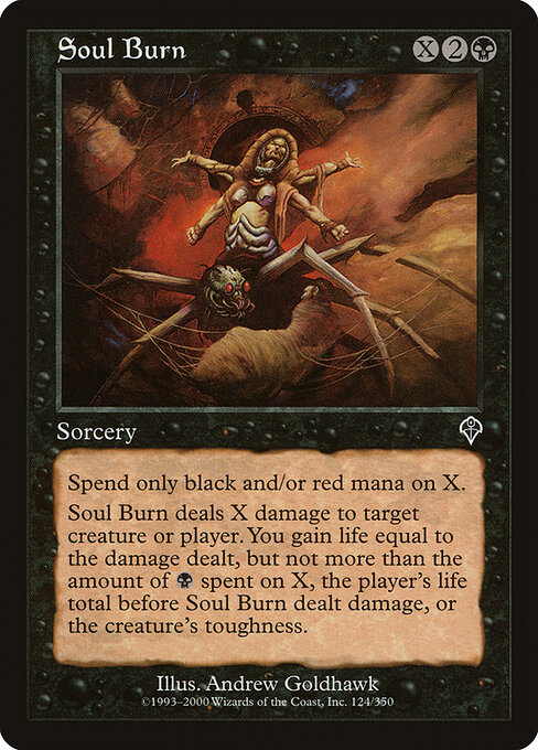 Soul Burn — art by Andrew Goldhawk