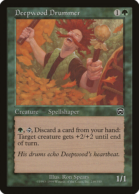 Deepwood Drummer — art by Ron Spears