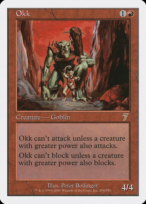 Okk — art by Peter Bollinger