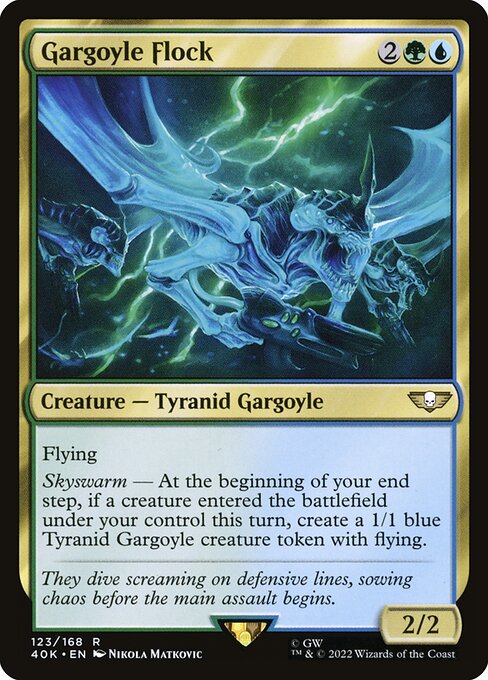 Gargoyle Flock — art by Nikola Matkovic