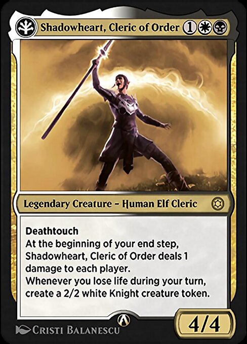 Shadowheart, Cleric of Order — art by Cristi Balanescu
