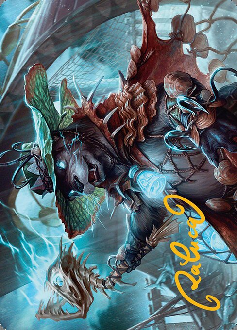 Tempest Angler // Tempest Angler — art by Raluca Marinescu