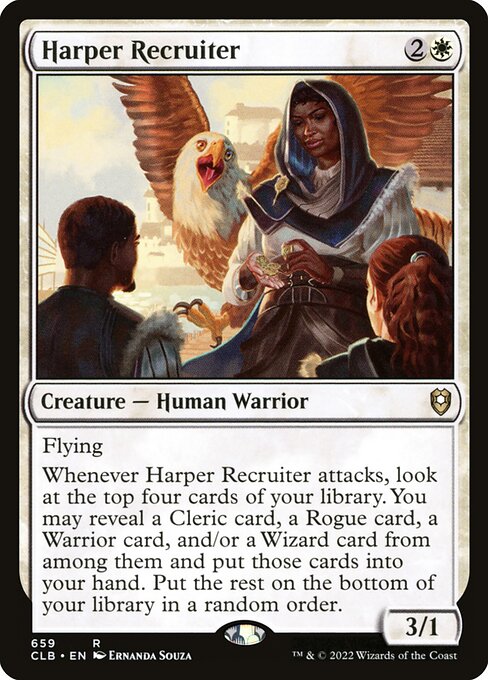 Harper Recruiter — art by Ernanda Souza