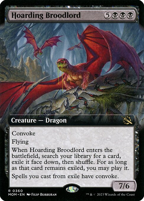 Hoarding Broodlord — art by Filip Burburan