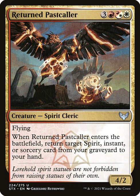 Returned Pastcaller — art by Grzegorz Rutkowski