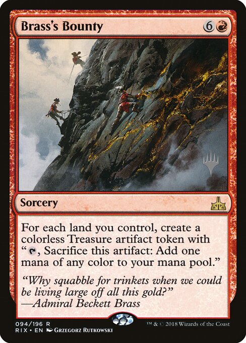 Brass's Bounty — art by Grzegorz Rutkowski