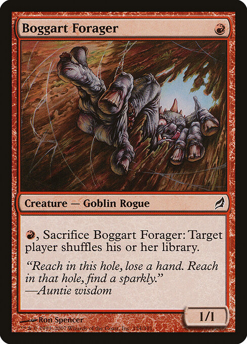 Boggart Forager — art by Ron Spencer