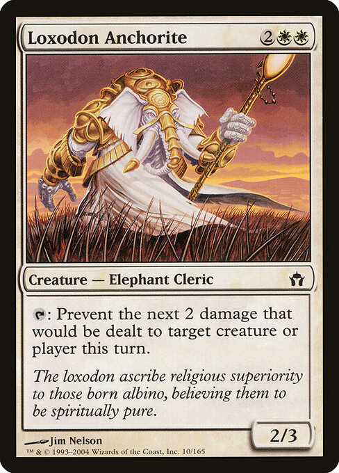 Loxodon Anchorite — art by Jim Nelson