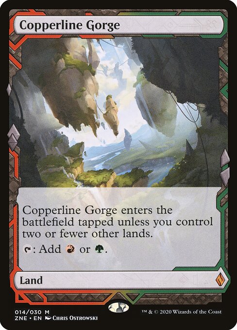 Copperline Gorge — art by Chris Ostrowski