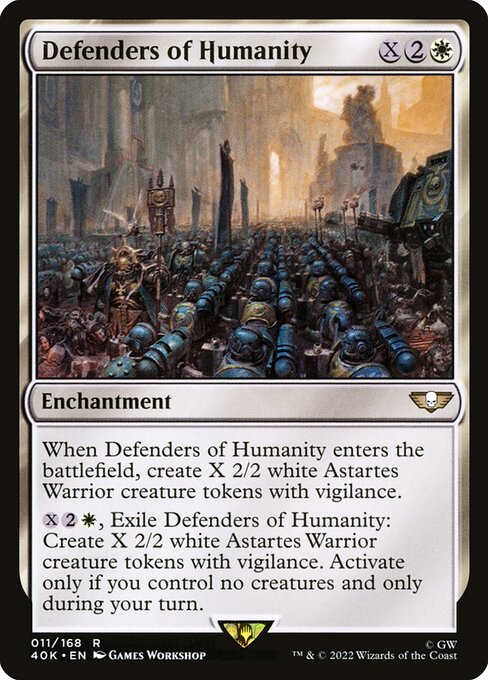 Defenders of Humanity — art by Games Workshop