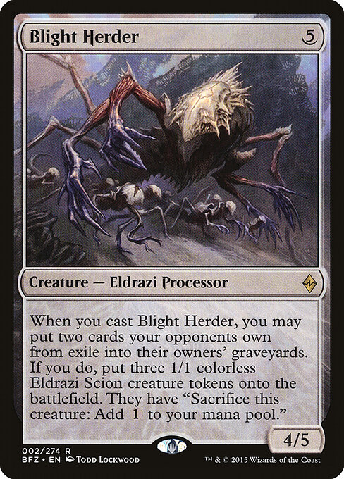 Blight Herder — art by Todd Lockwood
