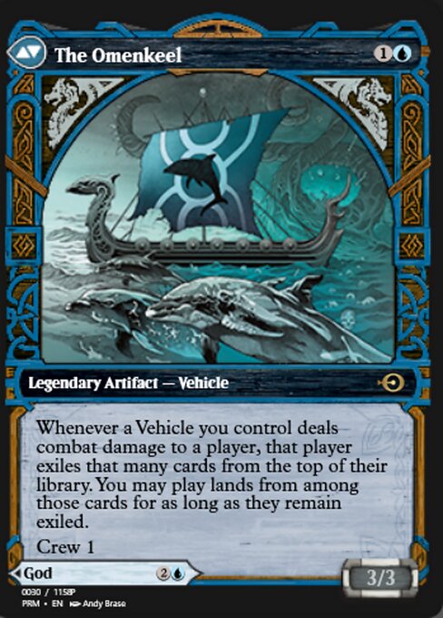 Cosima, God of the Voyage // The Omenkeel — art by Andy Brase