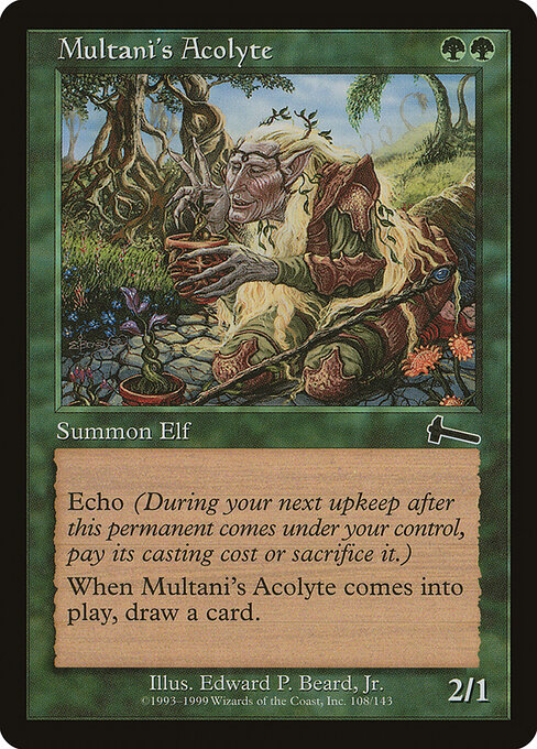 Multani's Acolyte — art by Edward P. Beard, Jr.