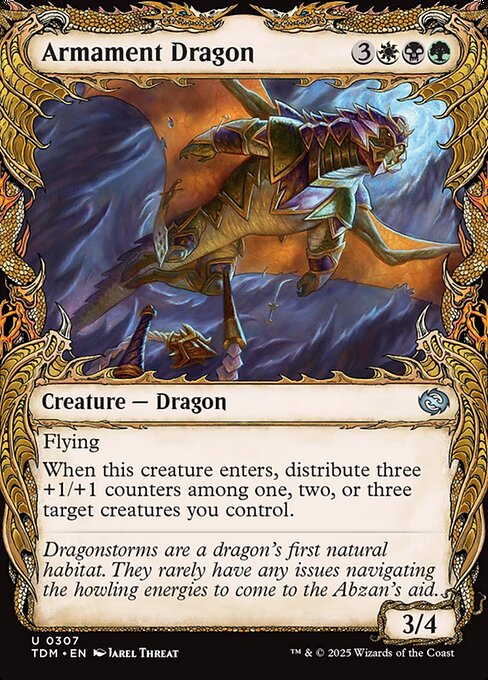 Armament Dragon — art by Jarel Threat