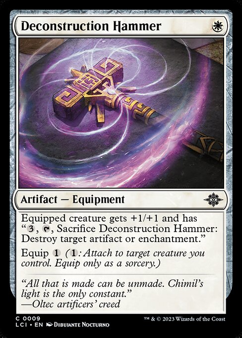 Deconstruction Hammer — art by Dibujante Nocturno