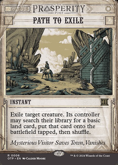 Path to Exile — art by Calder Moore