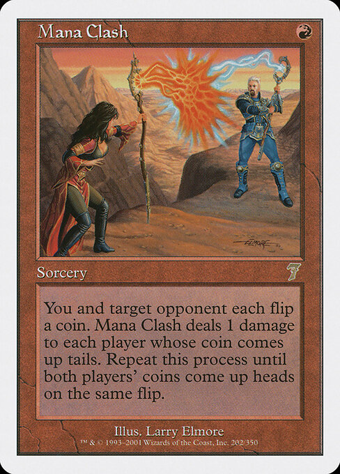 Mana Clash — art by Larry Elmore