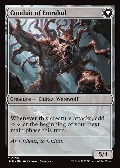 Conduit of Storms // Conduit of Emrakul — art by Raymond Swanland
