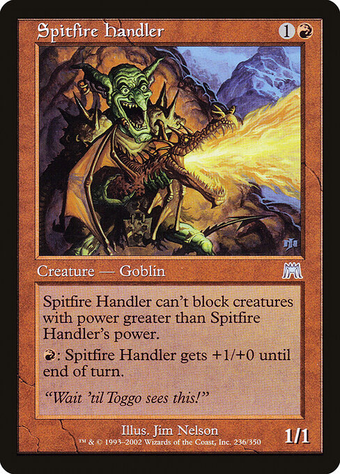 Spitfire Handler — art by Jim Nelson