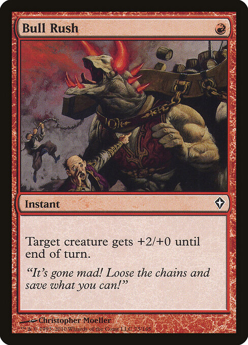 Bull Rush — art by Christopher Moeller
