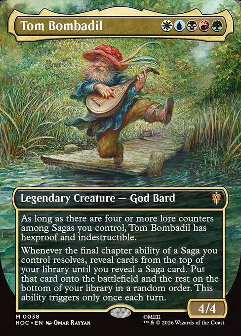 Tom Bombadil — art by Omar Rayyan