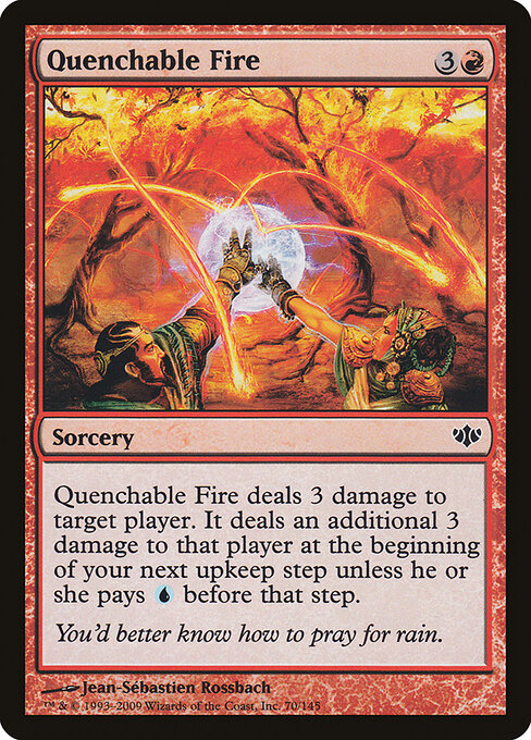 Quenchable Fire — art by Jean-Sébastien Rossbach
