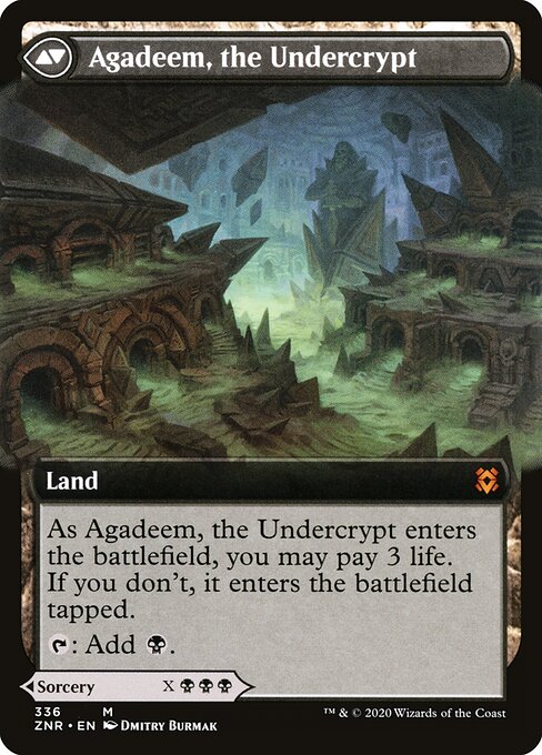 Agadeem's Awakening // Agadeem, the Undercrypt — art by Dmitry Burmak