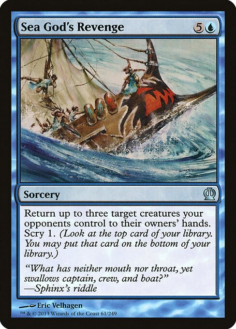 Sea God's Revenge — art by Eric Velhagen