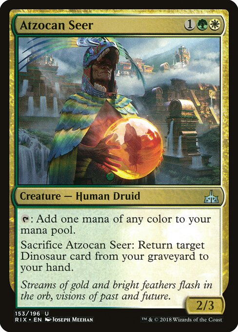 Atzocan Seer — art by Joseph Meehan