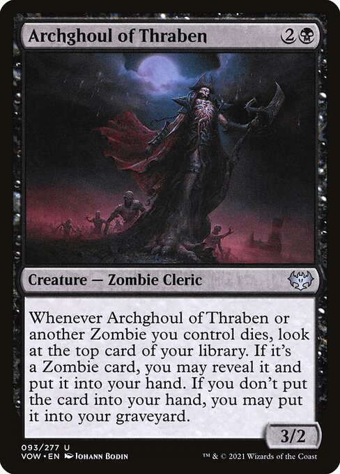 Archghoul of Thraben — art by Johann Bodin