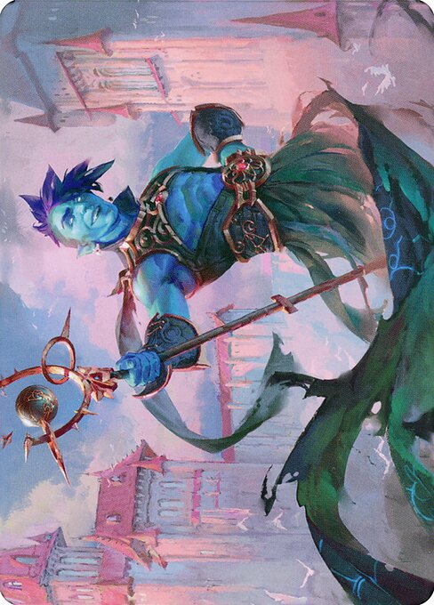 Haughty Djinn // Haughty Djinn — art by Mike Jordana