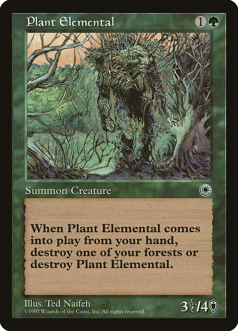 Plant Elemental — art by Ted Naifeh