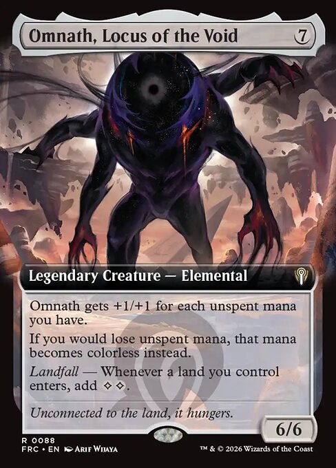 Omnath, Locus of the Void — art by Arif Wijaya