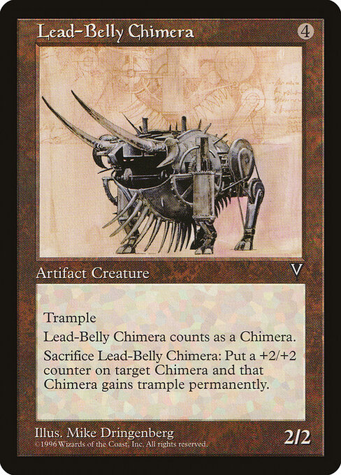 Lead-Belly Chimera — art by Mike Dringenberg