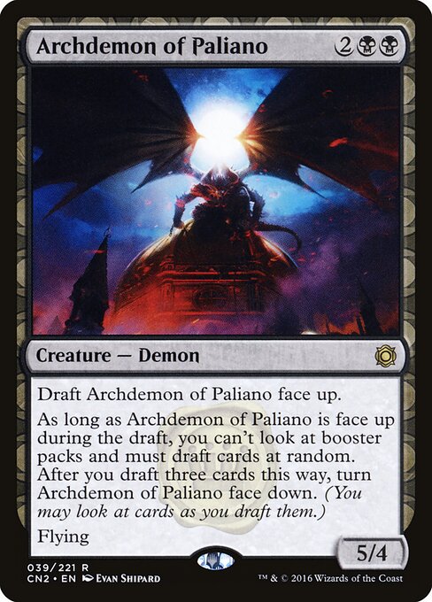 Archdemon of Paliano — art by Evan Shipard