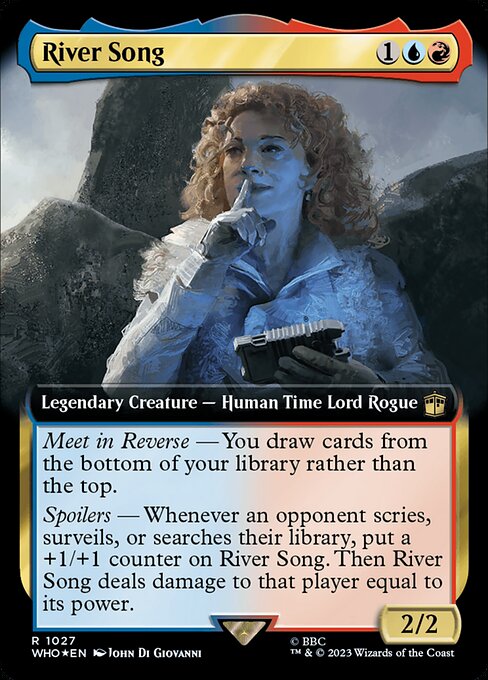 River Song — art by John Di Giovanni
