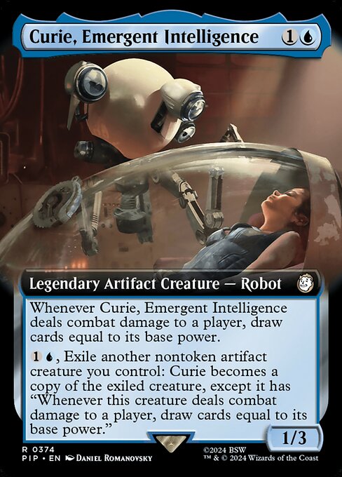 Curie, Emergent Intelligence — art by Daniel Romanovsky