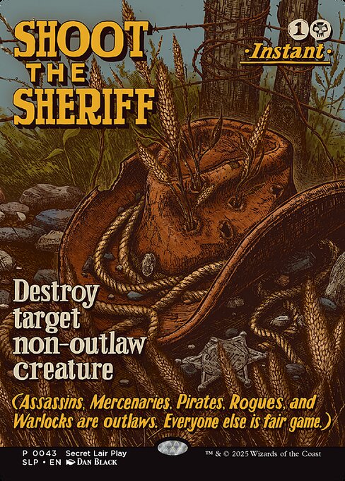 Shoot the Sheriff — art by Dan Black