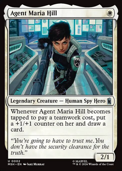 Agent Maria Hill — art by Jake Murray