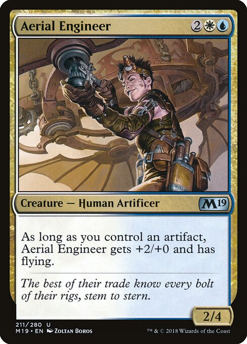 Aerial Engineer — art by Zoltan Boros