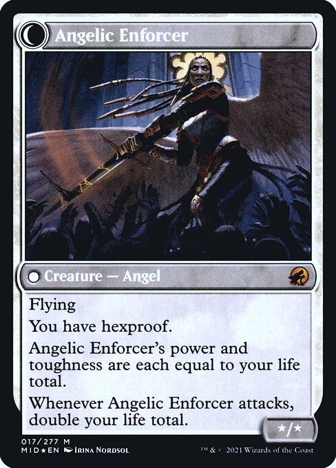 Enduring Angel // Angelic Enforcer — art by Irina Nordsol