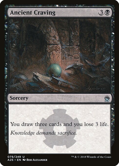Ancient Craving — art by Rob Alexander