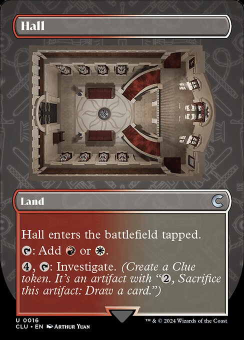 Hall — art by Arthur Yuan