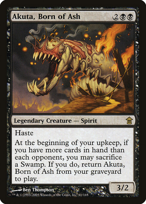 Akuta, Born of Ash — art by Ben Thompson