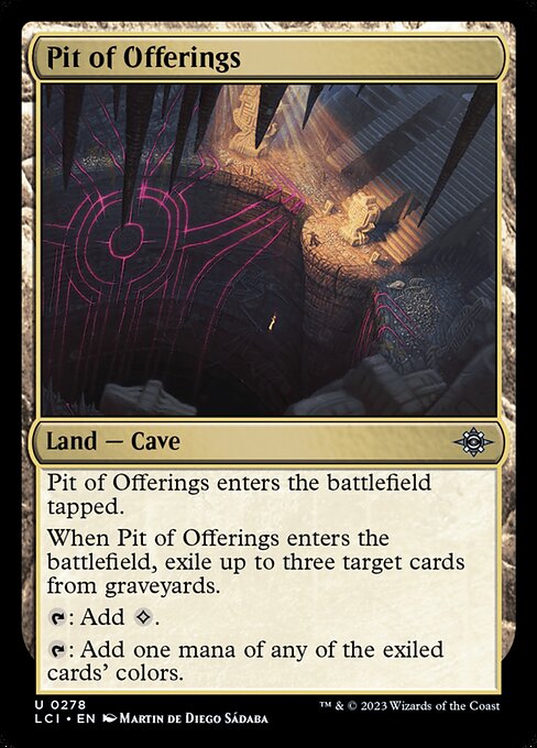 Pit of Offerings — art by Martin de Diego Sádaba
